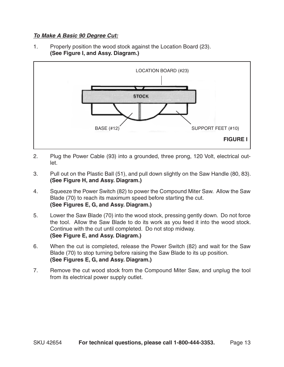 Harbor Freight Tools 42654 User Manual | Page 13 / 18