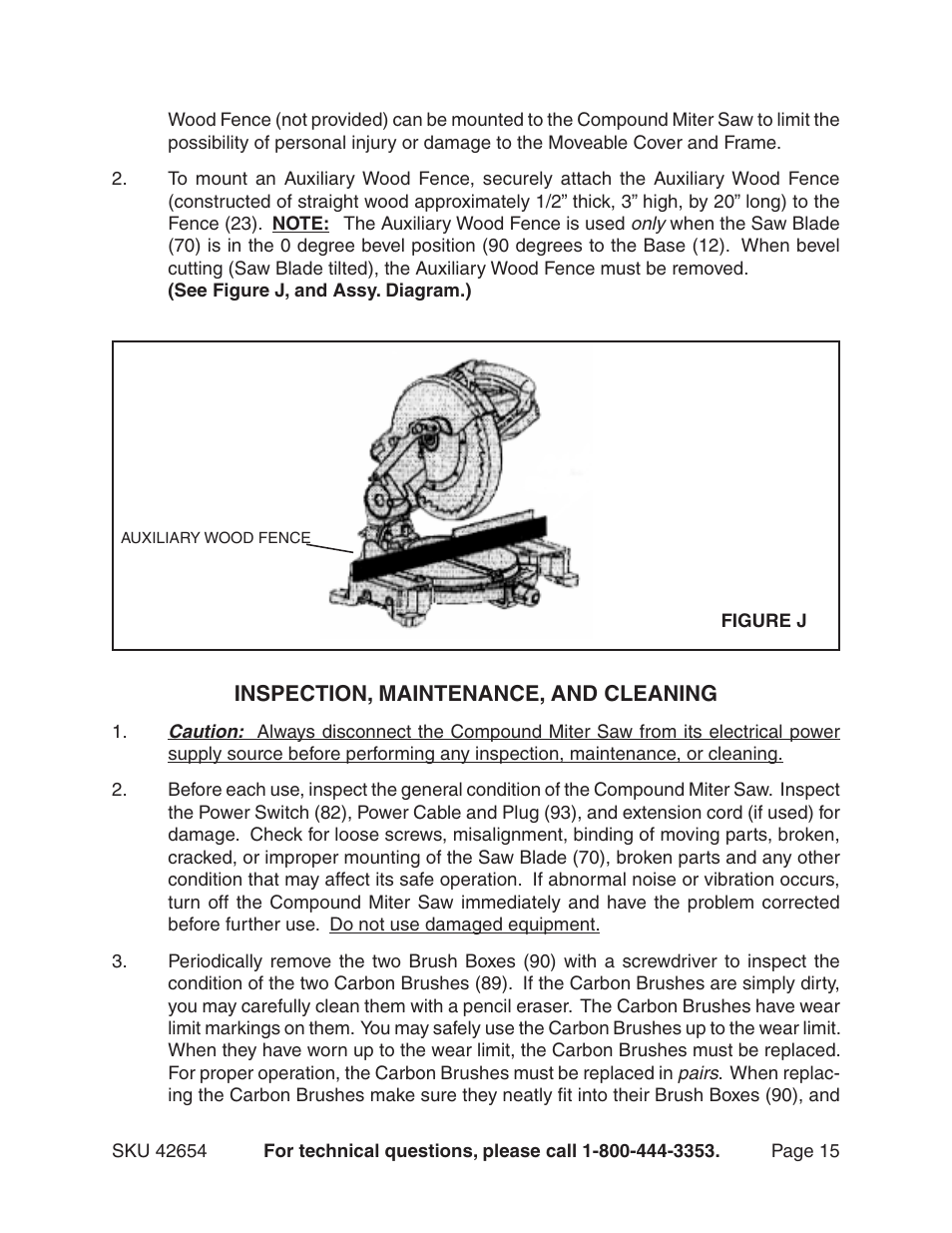 Harbor Freight Tools 42654 User Manual | Page 15 / 18