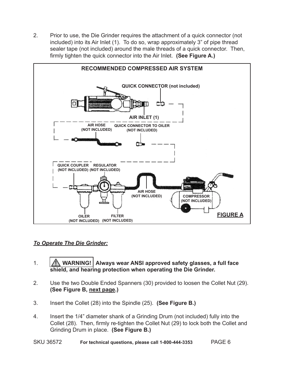 Harbor Freight Tools 36572 User Manual | Page 6 / 10