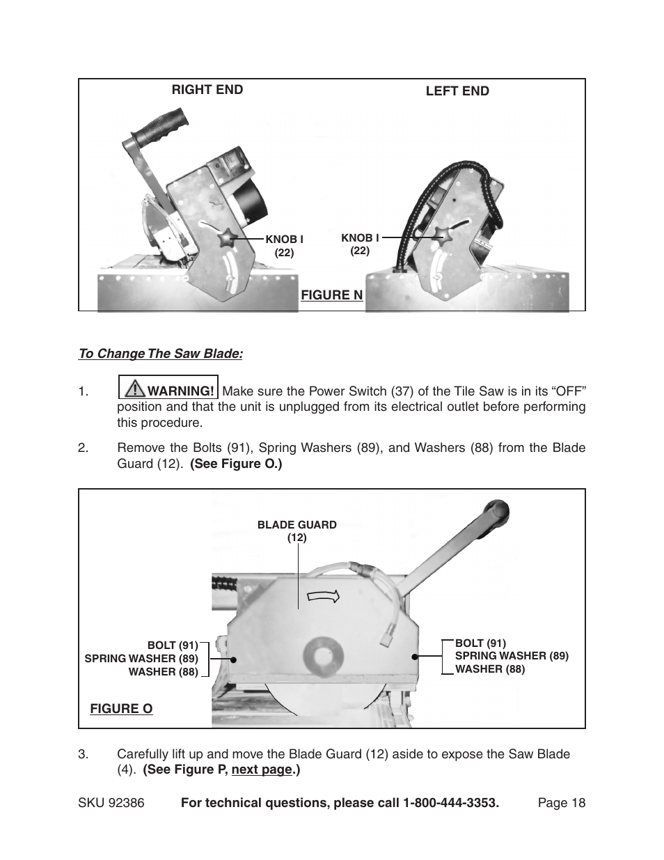 Harbor Freight Tools 92386 User Manual | Page 18 / 25