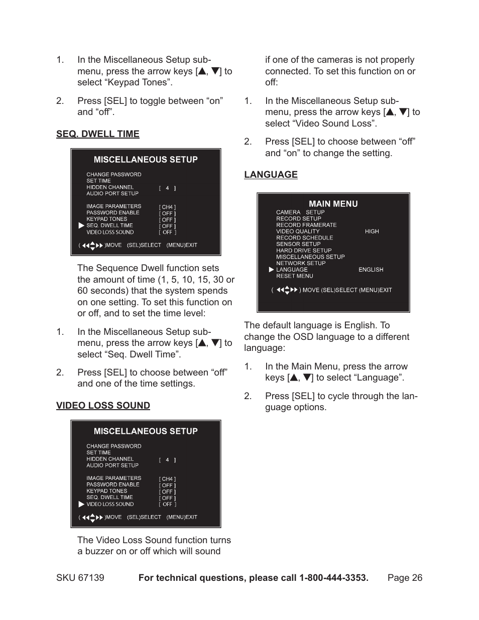 Harbor Freight Tools 67139 User Manual | Page 26 / 38