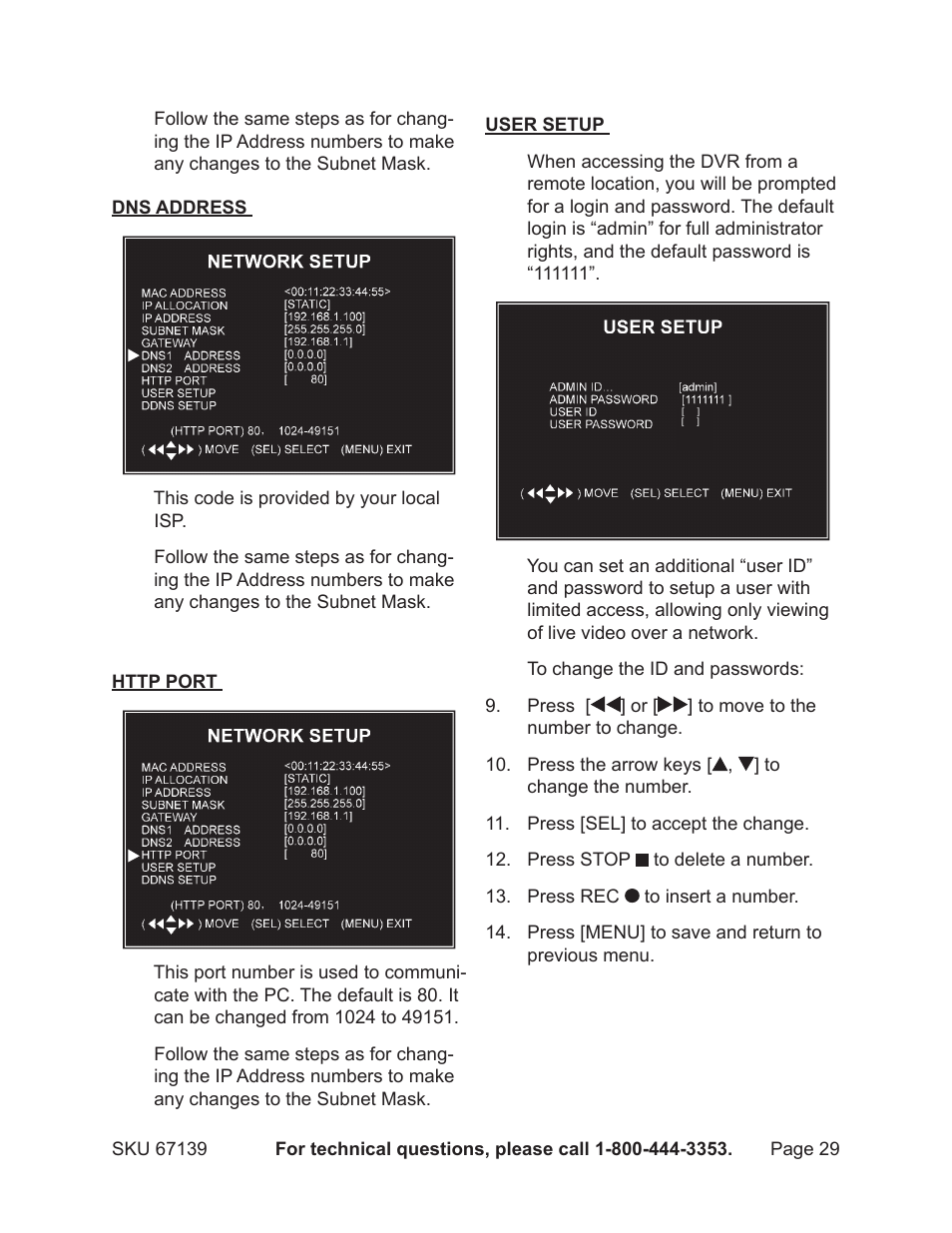 Harbor Freight Tools 67139 User Manual | Page 29 / 38