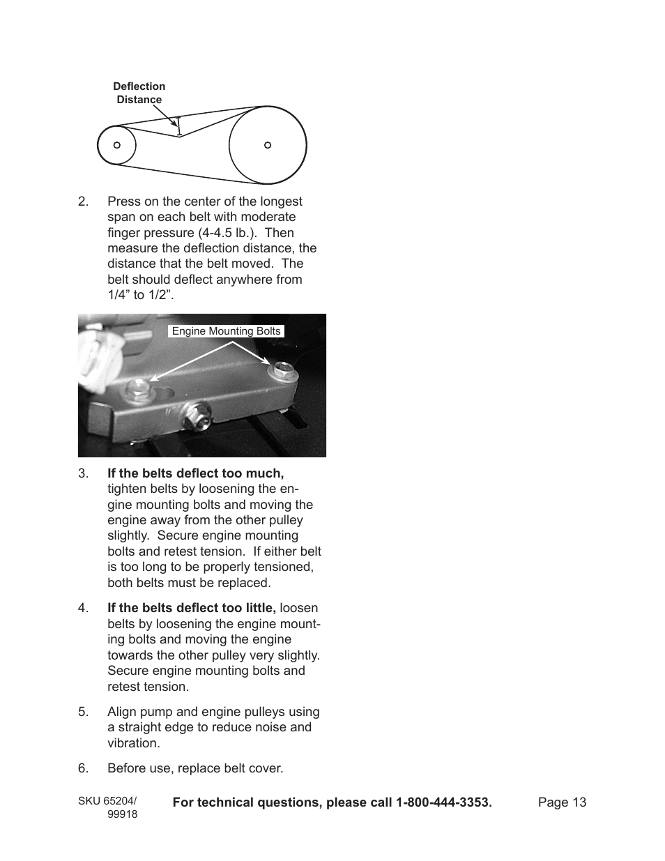Harbor Freight Tools 65204 User Manual | Page 13 / 19