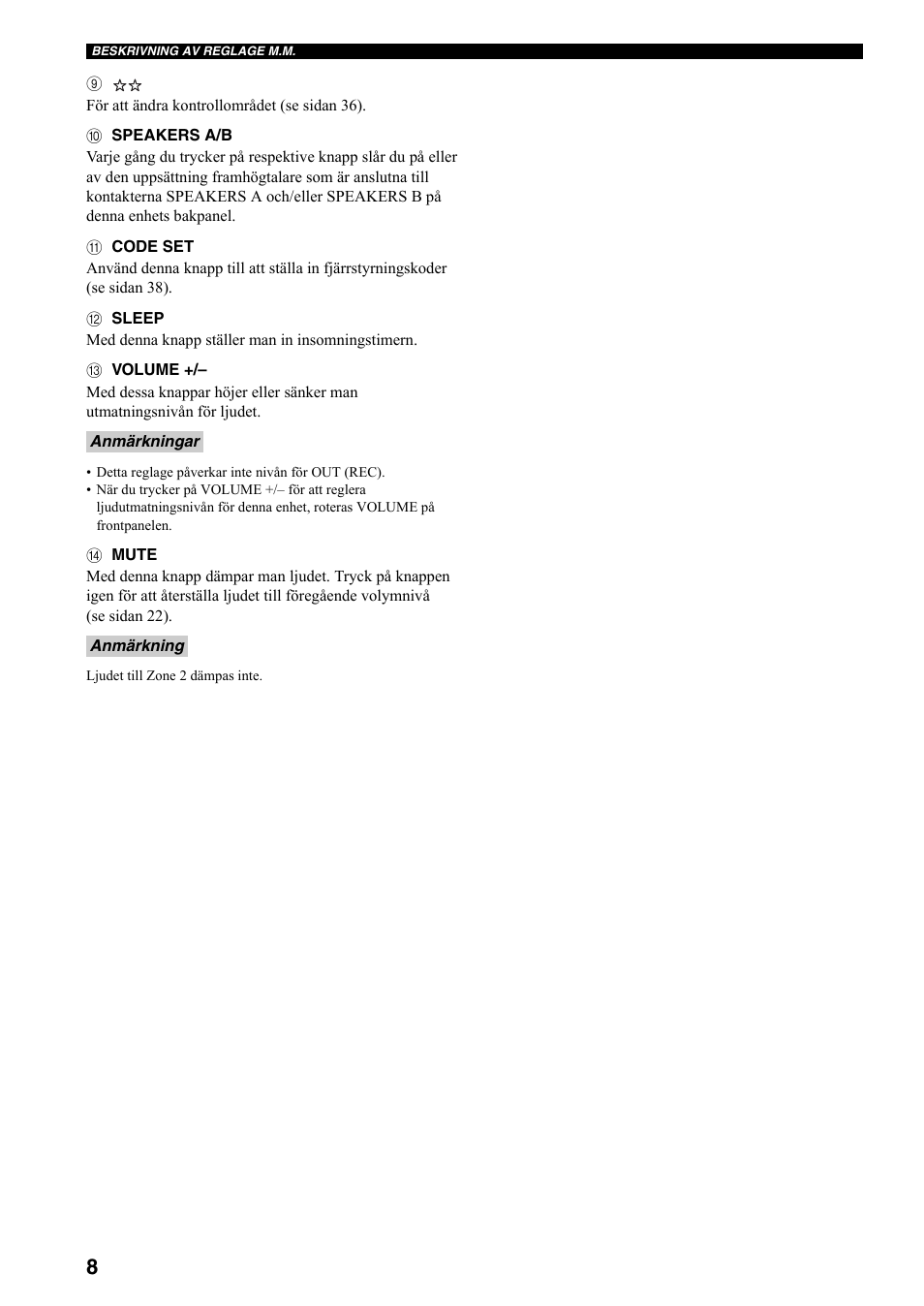 Yamaha RX-797 User Manual | Page 142 / 266
