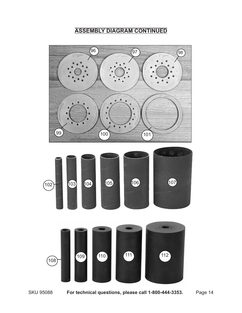 Harbor Freight Tools 95088 User Manual | Page 14 / 15