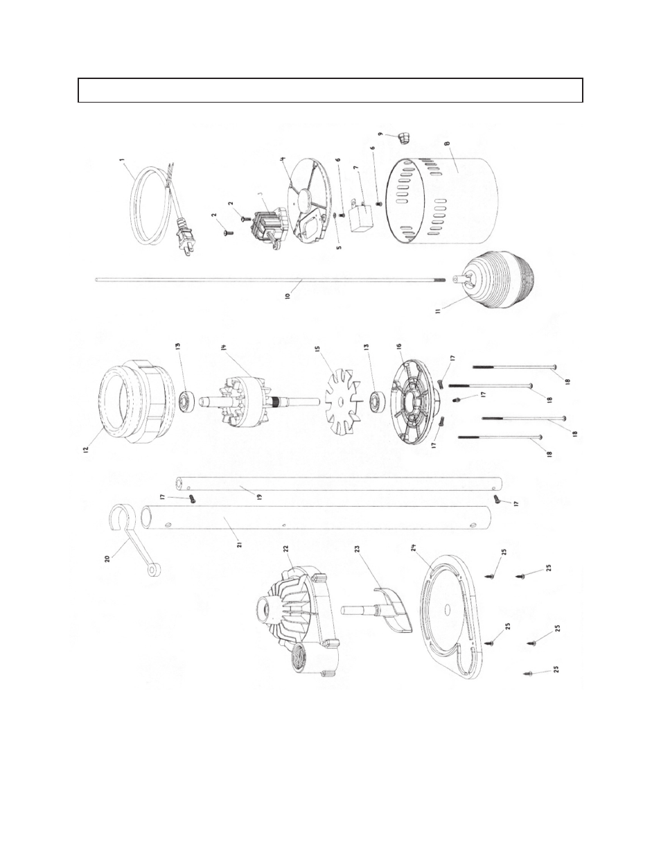 Assembly diagram | Harbor Freight Tools CENTRAL MACHINERY 92274 User Manual | Page 14 / 14