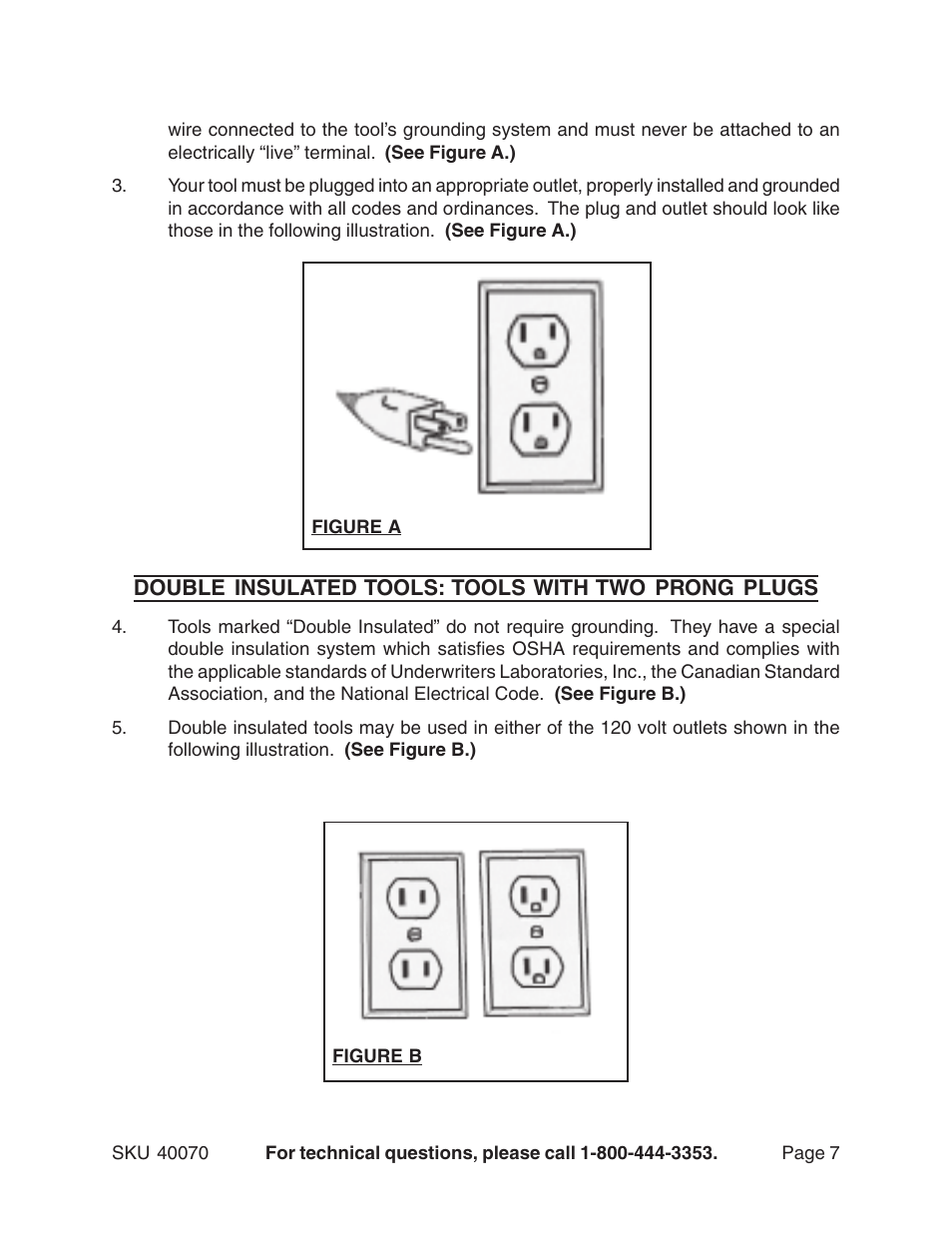 Harbor Freight Tools 40070 User Manual | Page 7 / 12