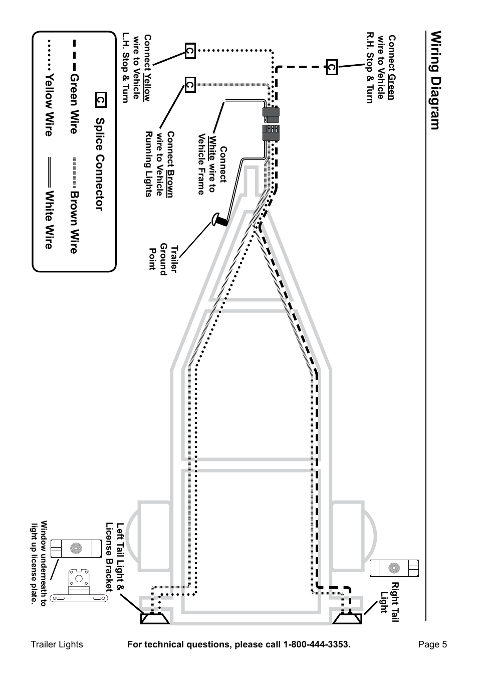 Wiring d iagram | Harbor Freight Tools 94137 User Manual | Page 5 / 8