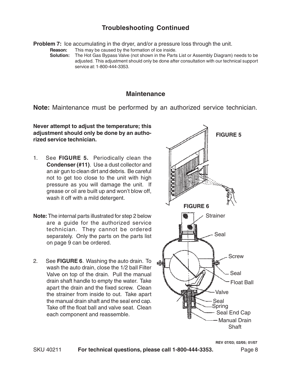 Harbor Freight Tools 40211 User Manual | Page 8 / 11