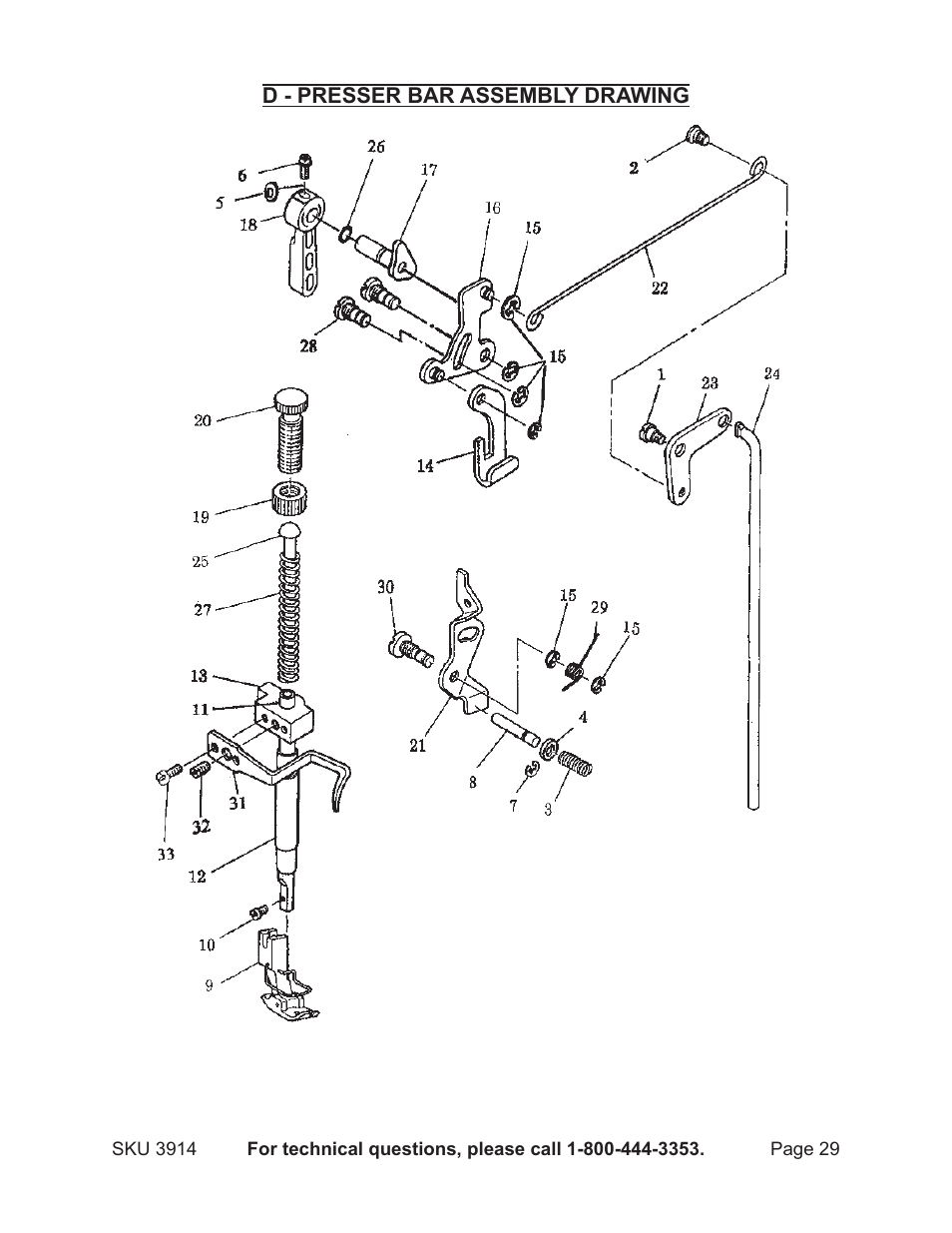 Harbor Freight Tools 3914 User Manual | Page 29 / 40