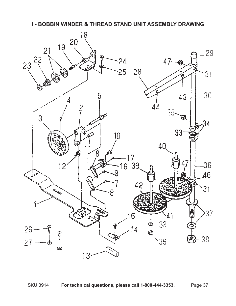 Harbor Freight Tools 3914 User Manual | Page 37 / 40