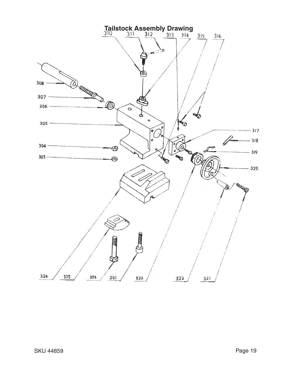 Harbor Freight Tools CENTRAL MACHINERY 44859 User Manual | Page 19 / 31