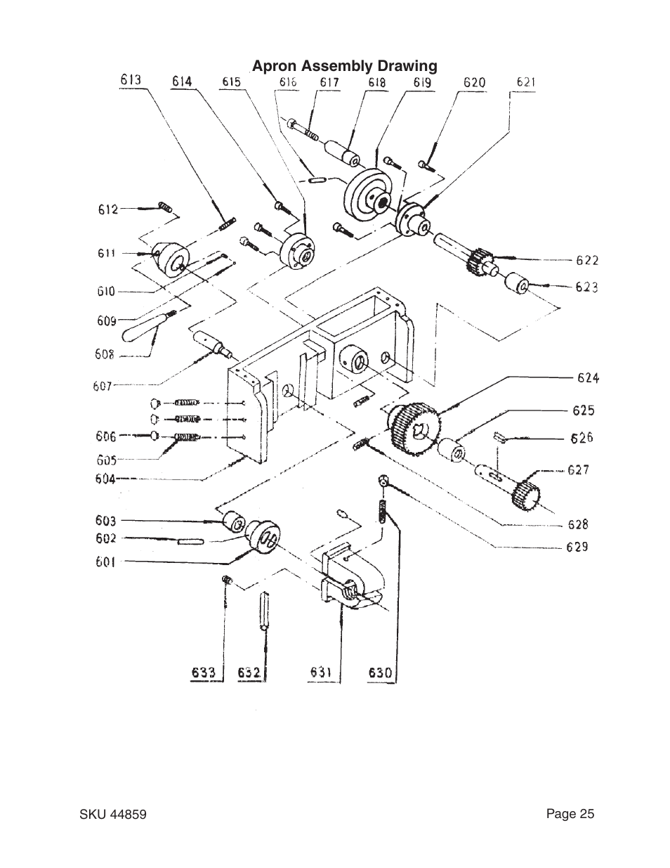 Harbor Freight Tools CENTRAL MACHINERY 44859 User Manual | Page 25 / 31