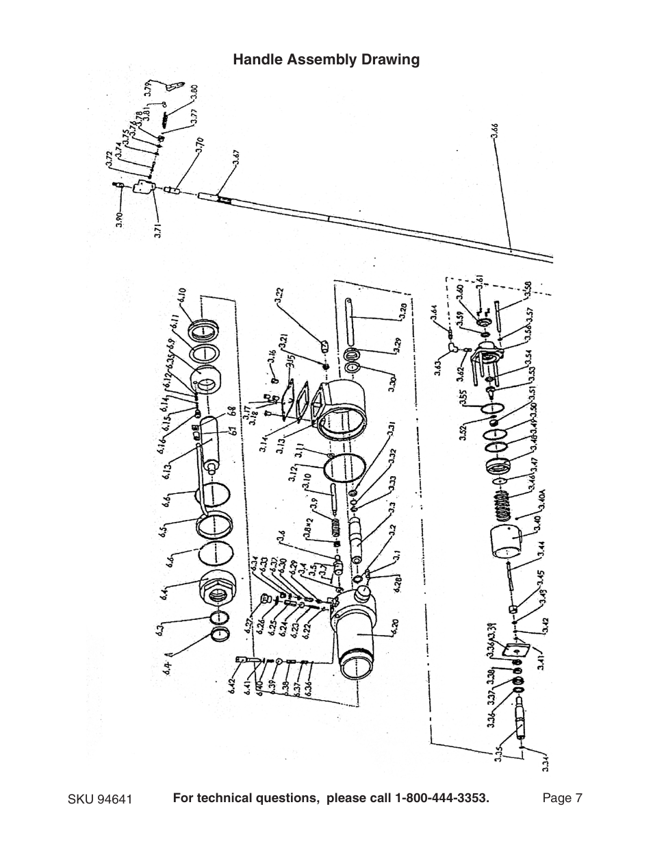 Harbor Freight Tools 94641 User Manual | Page 7 / 11