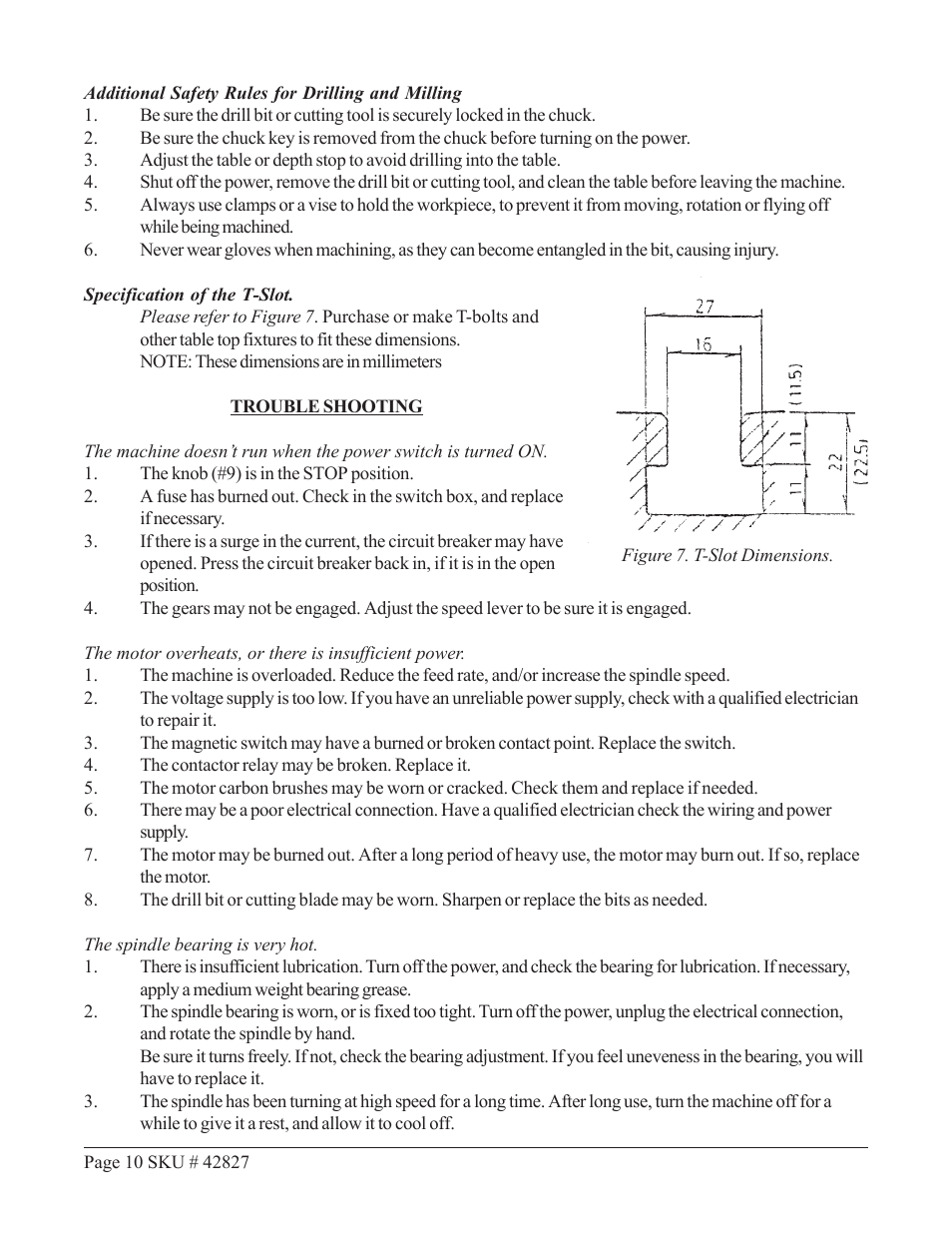 Harbor Freight Tools 42827 User Manual | Page 10 / 17