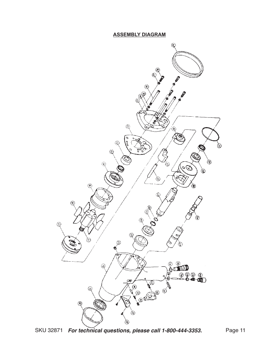 Harbor Freight Tools 32871 User Manual | Page 11 / 12