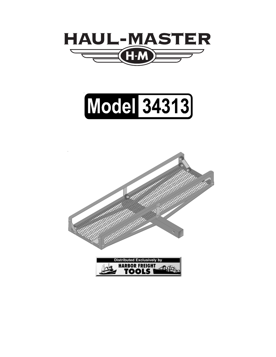 Harbor Freight Tools 34313 User Manual | 9 pages