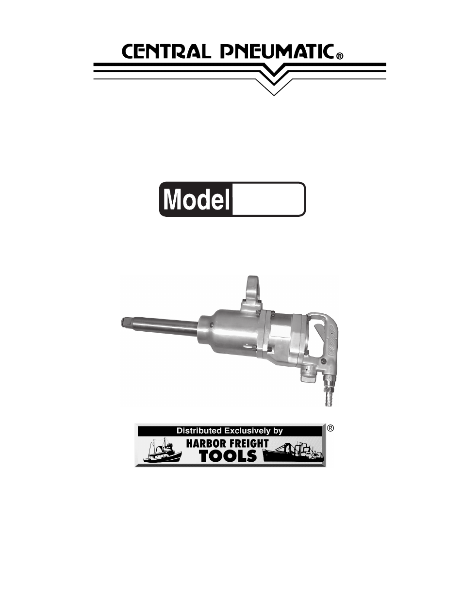 Harbor Freight Tools 92622 User Manual | 8 pages