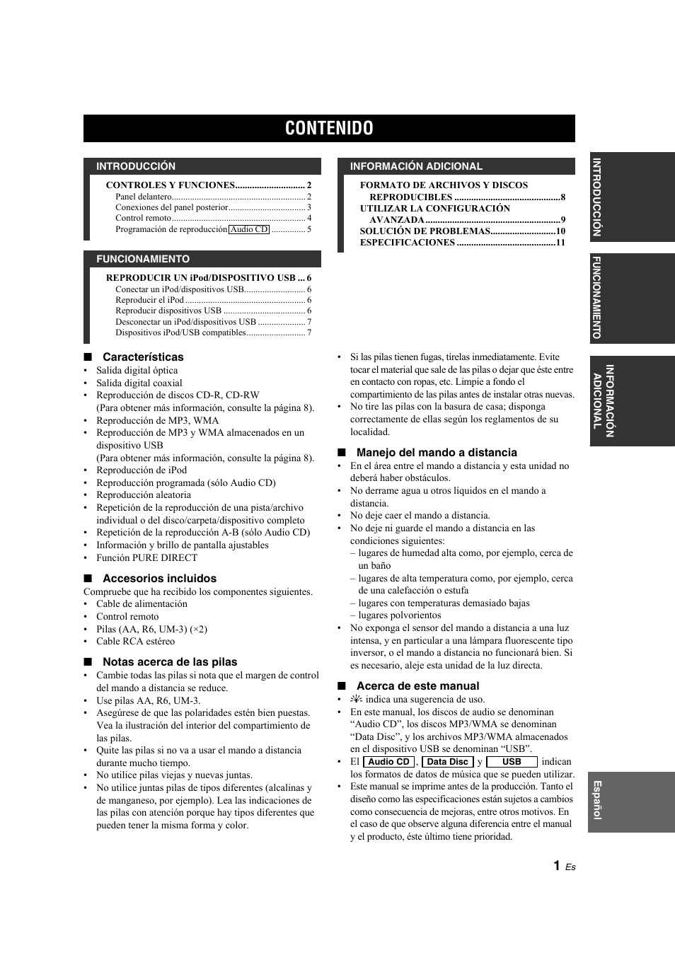 Yamaha CD-S300 User Manual | Page 65 / 108