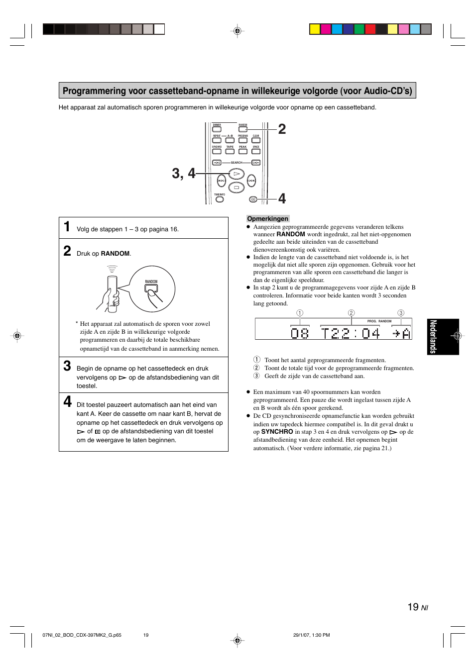 English, Nederlands | Yamaha CDX-397MK2 User Manual | Page 171 / 228