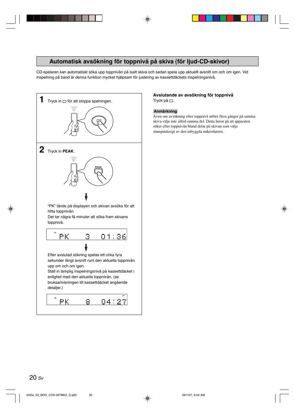 Yamaha CDX-397MK2 User Manual | Page 97 / 228