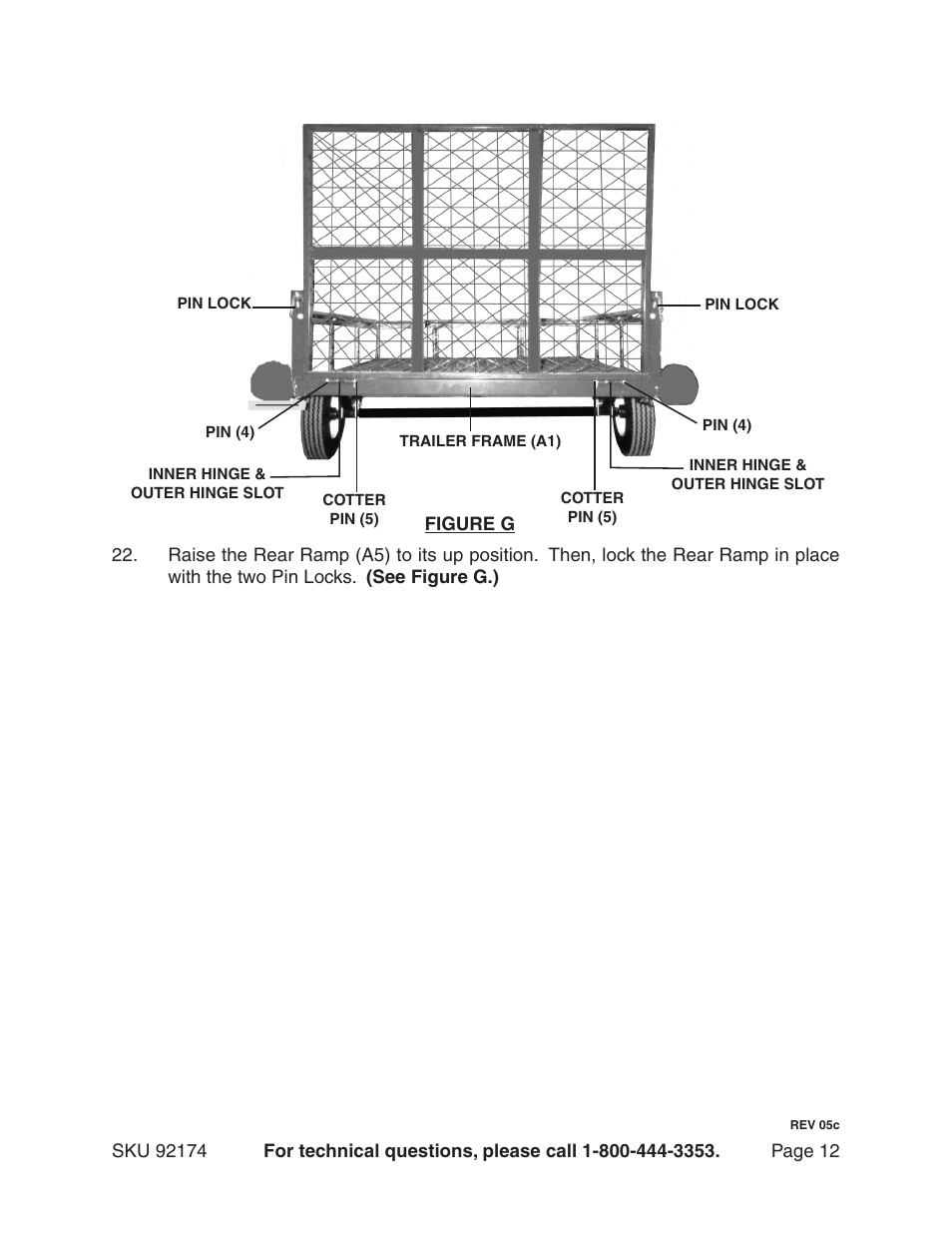 Harbor Freight Tools 92174 User Manual | Page 12 / 24