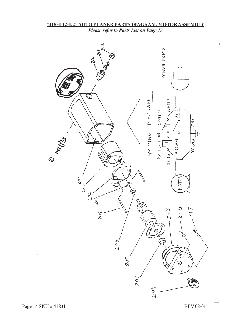 Harbor Freight Tools CENTRAL MACHINARY 41831 User Manual | Page 14 / 15