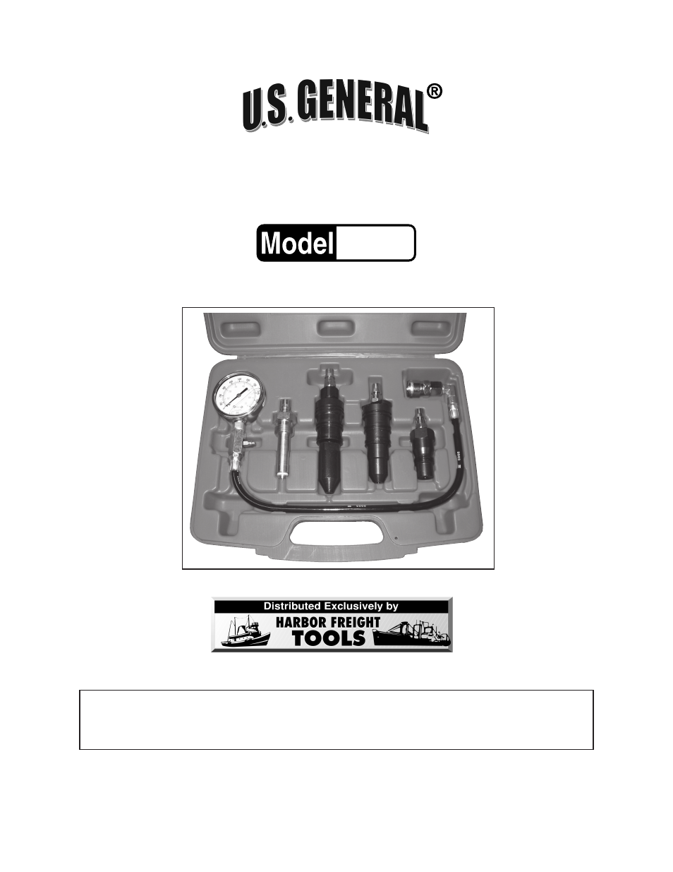 Harbor Freight Tools 93039 User Manual | 6 pages