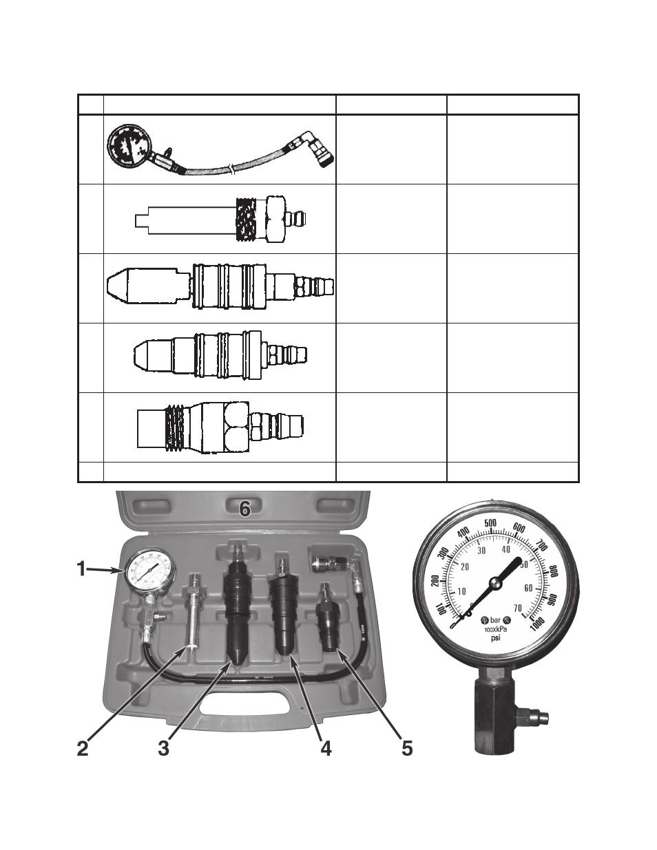 Parts list / assembly diagram | Harbor Freight Tools 93039 User Manual | Page 4 / 6