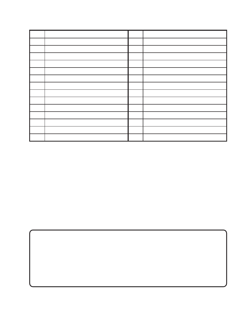 Parts list | Harbor Freight Tools 43760 User Manual | Page 12 / 15