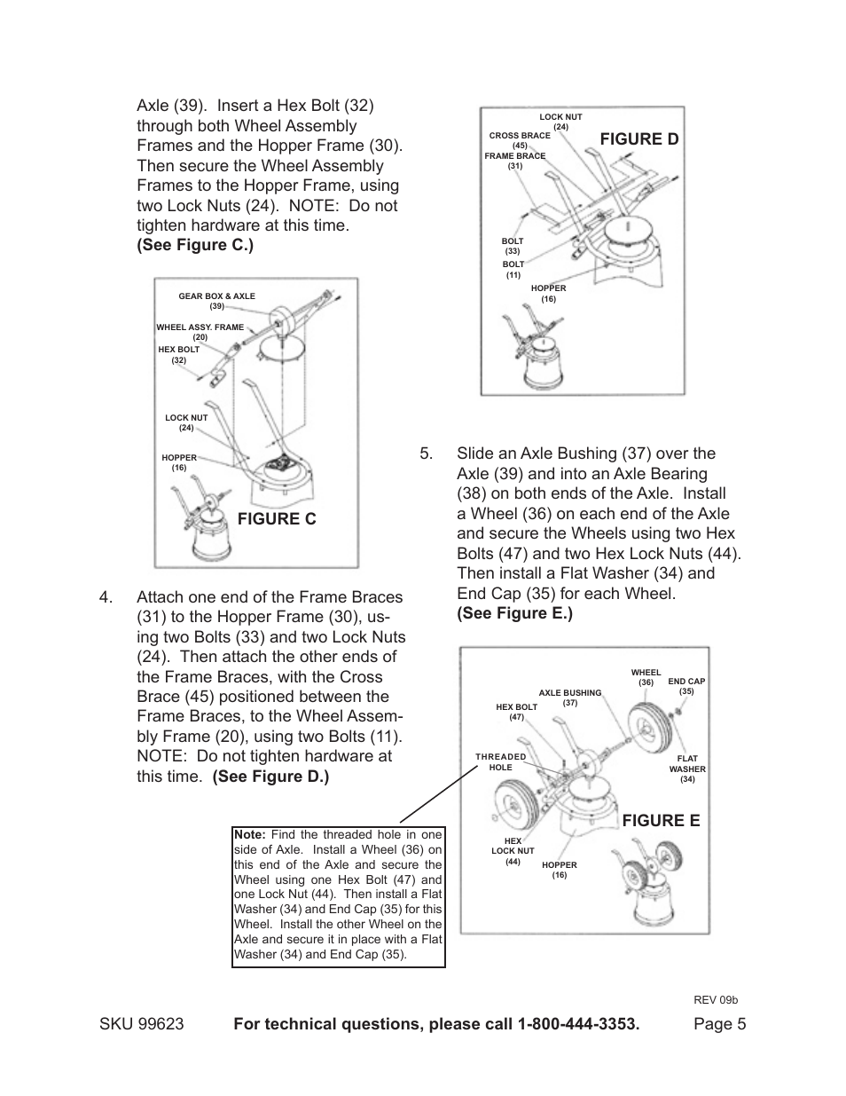 Harbor Freight Tools 99623 User Manual | Page 5 / 11