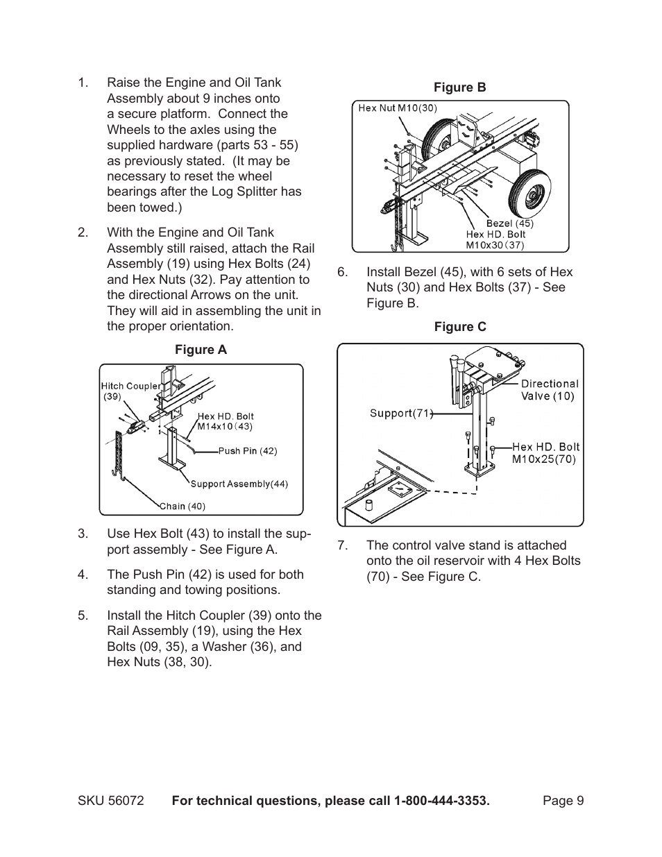Harbor Freight Tools GREYHOUND 56072 User Manual | Page 9 / 20