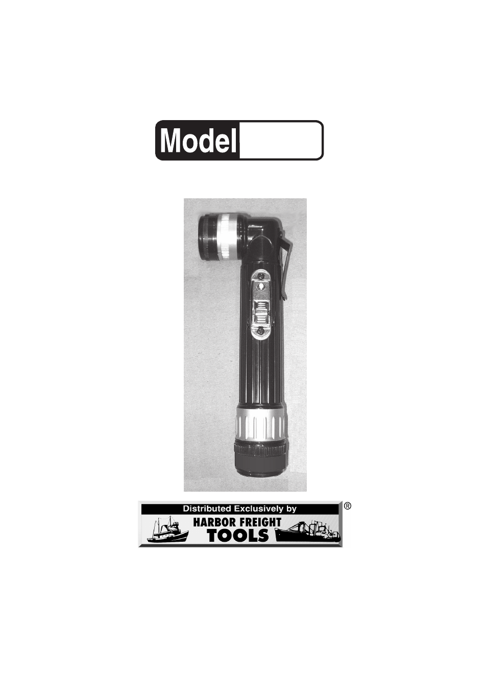 Harbor Freight Tools 92061 User Manual | 6 pages