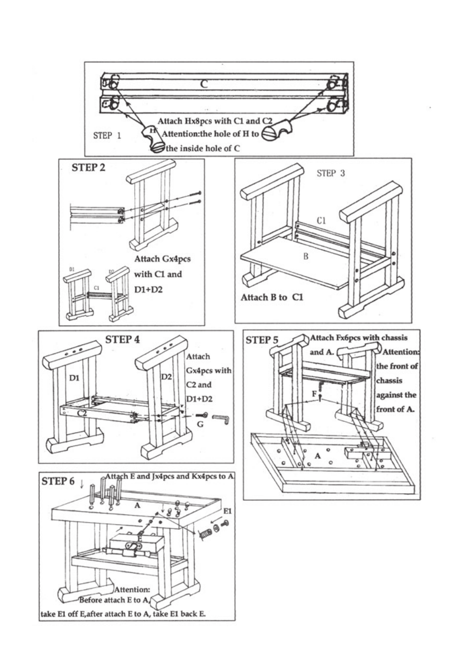 Assembly drawing | Harbor Freight Tools 91835 User Manual | Page 5 / 7