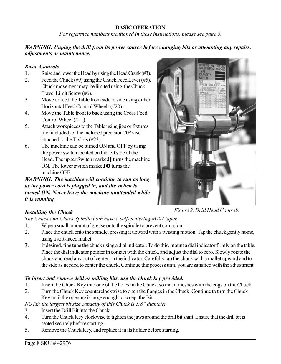 Harbor Freight Tools 42976 User Manual | Page 8 / 16