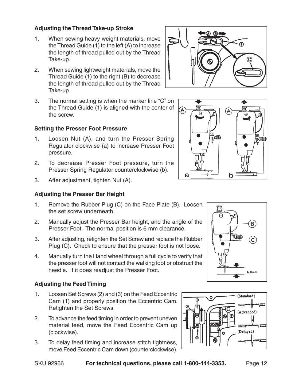 Harbor Freight Tools 92966 User Manual | Page 12 / 24