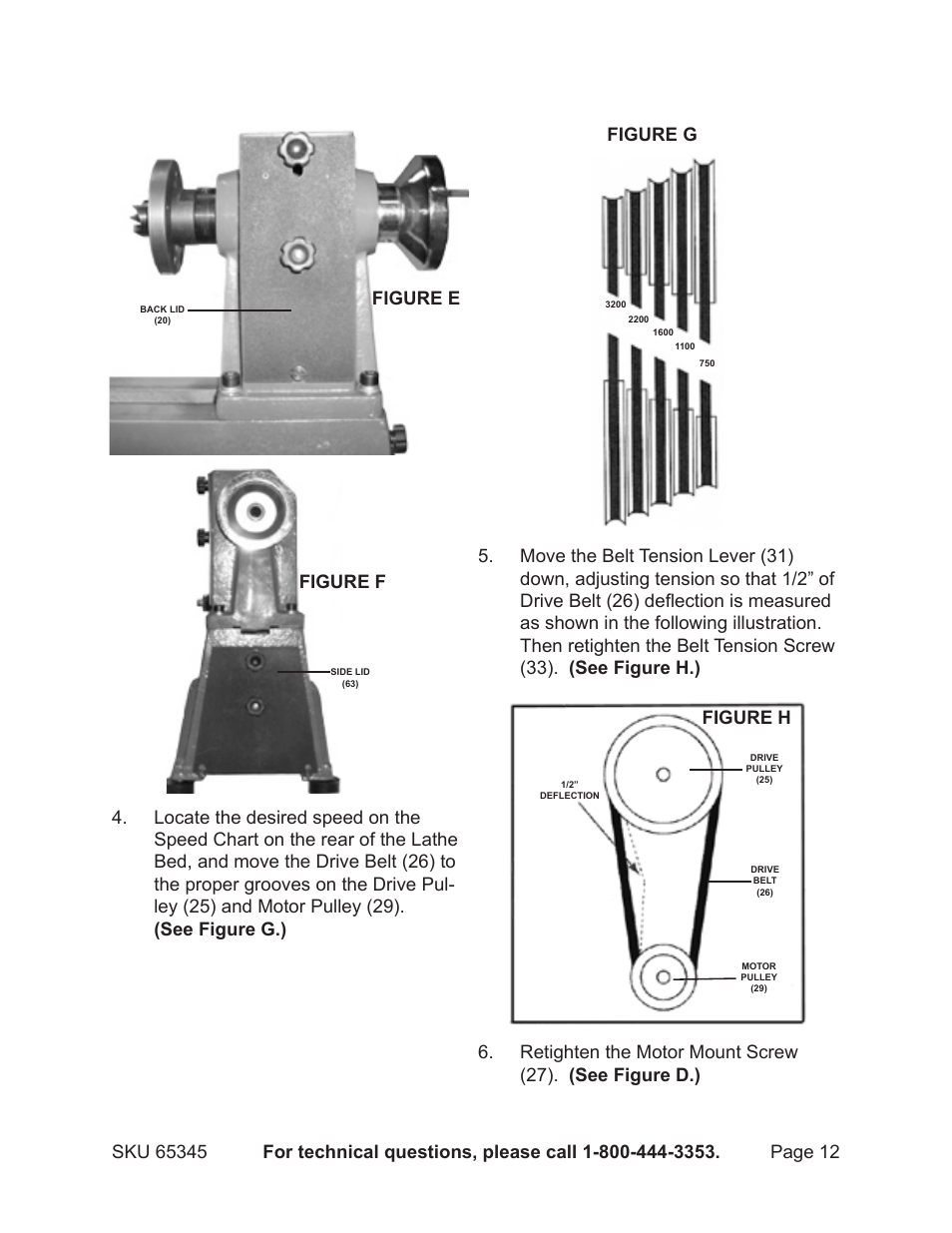 Figure f | Harbor Freight Tools CENTRAL MACHINERY 65345 User Manual | Page 12 / 22