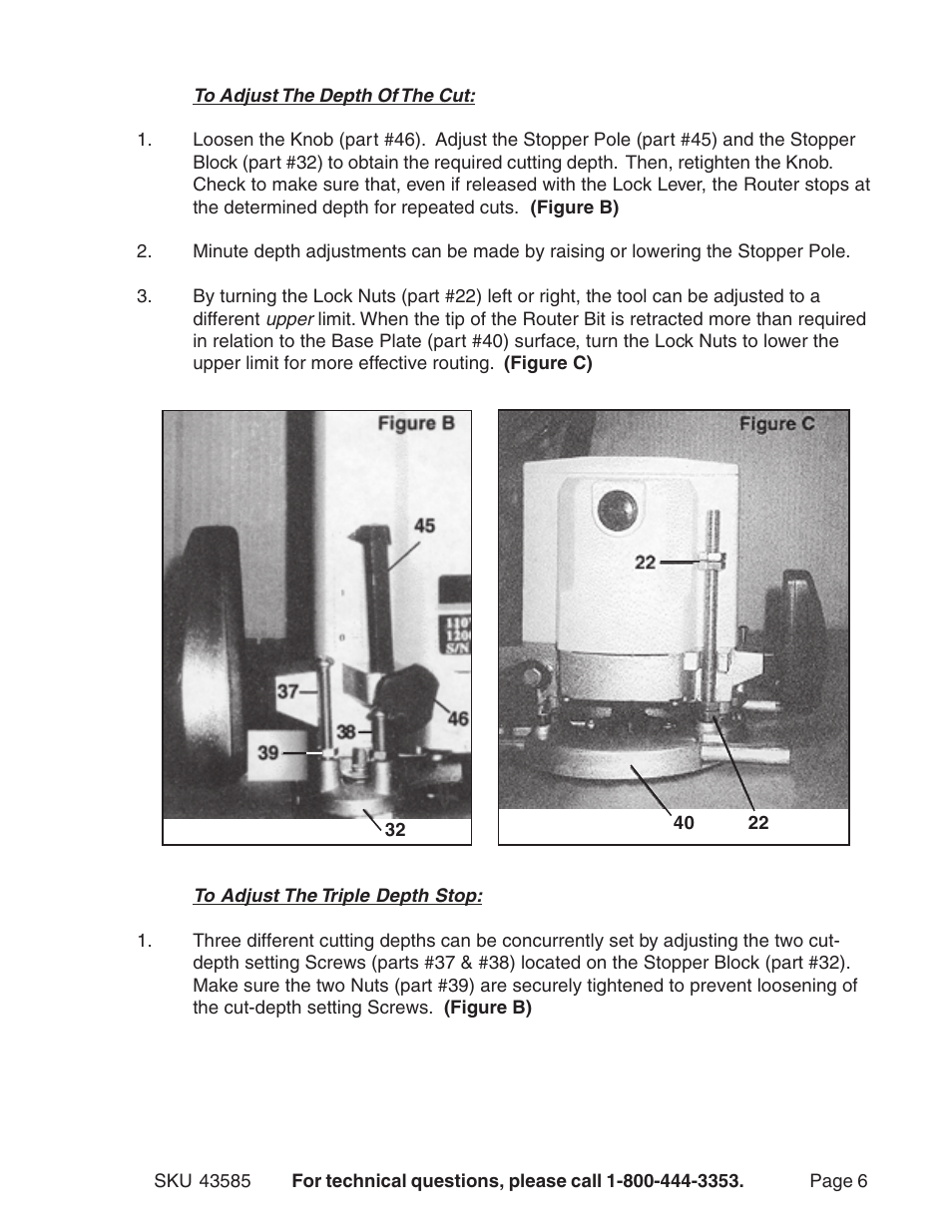 Harbor Freight Tools 43585 User Manual | Page 6 / 12