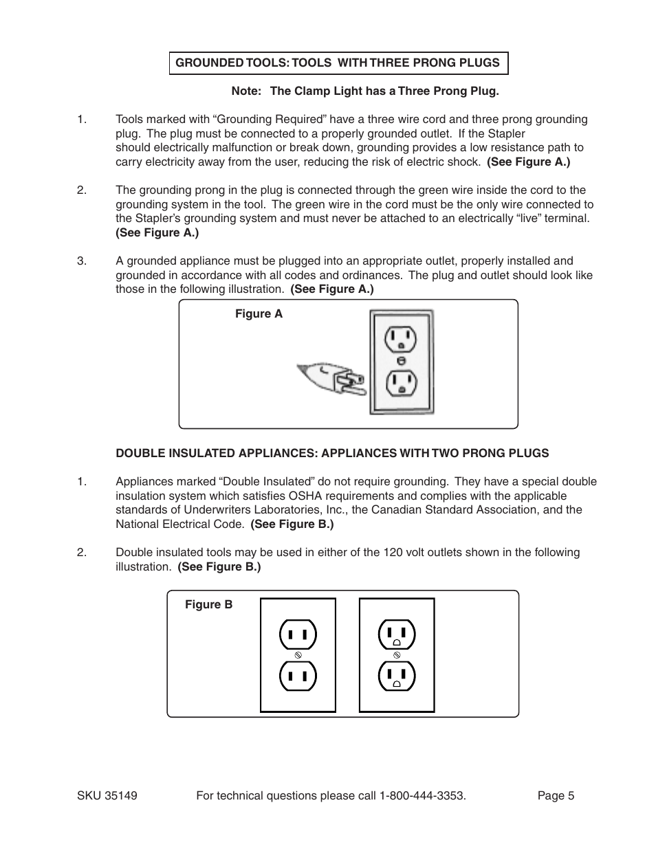 Harbor Freight Tools 35149 User Manual | Page 5 / 11