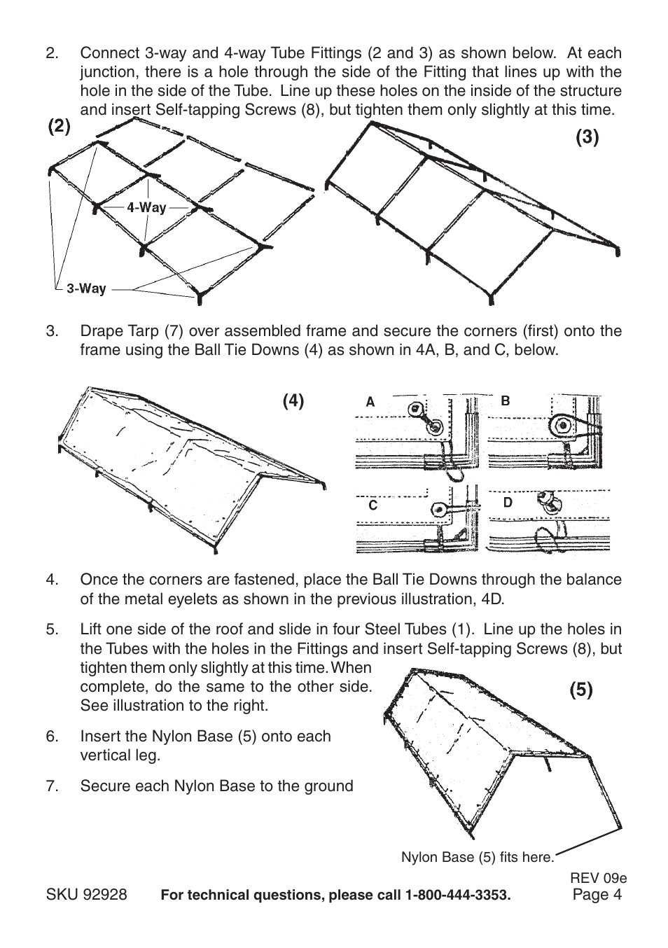 Harbor Freight Tools BIG TOP 92928 User Manual | Page 4 / 5