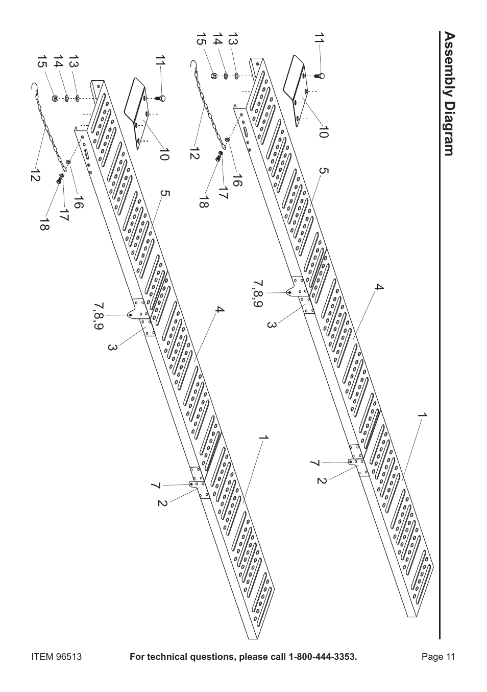 Harbor Freight Tools 96514 User Manual | Page 11 / 12