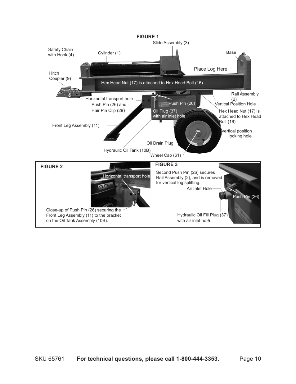 Harbor Freight Tools GREYHOUND 65761 User Manual | Page 10 / 37
