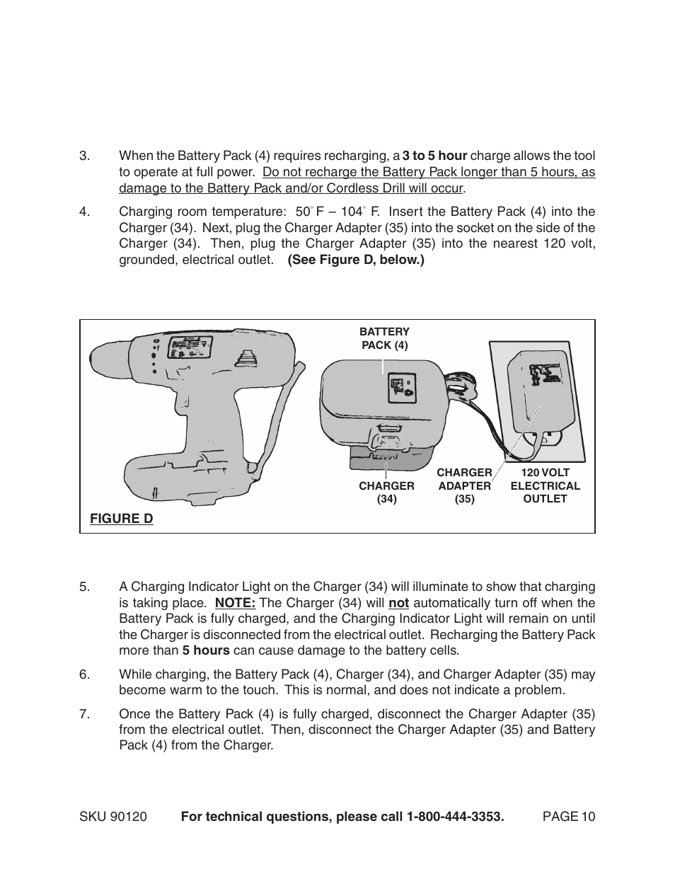 Harbor Freight Tools 90120 User Manual | Page 10 / 14