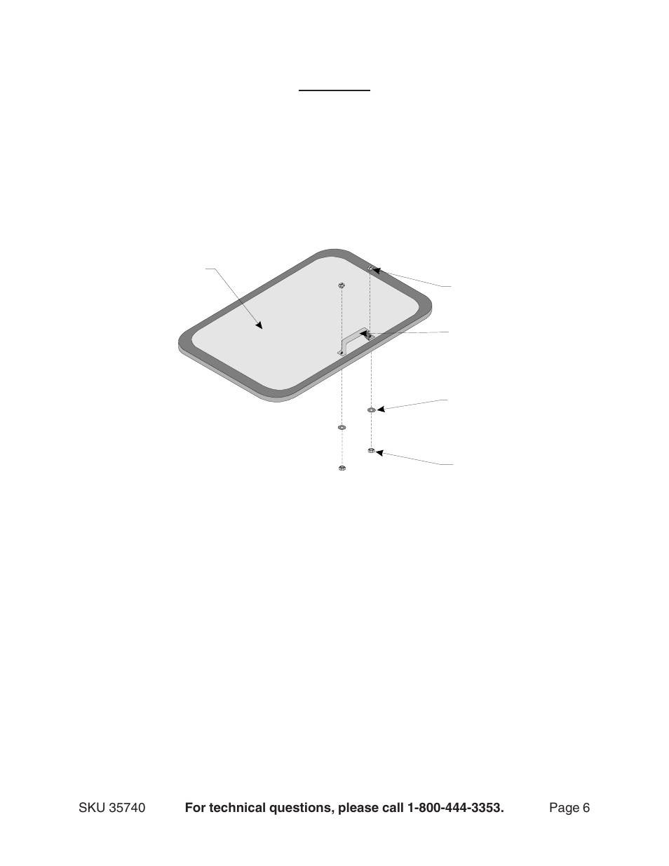 Harbor Freight Tools 35740 User Manual | Page 6 / 11