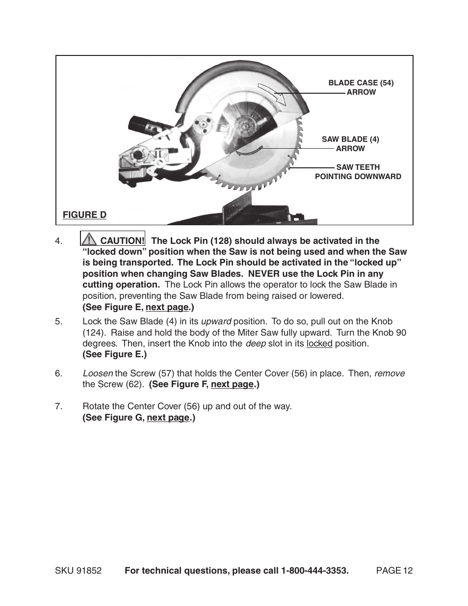 Harbor Freight Tools 91852 User Manual | Page 12 / 26