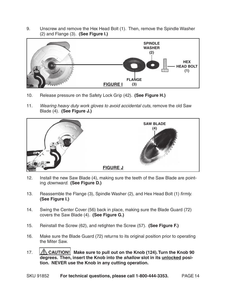 Harbor Freight Tools 91852 User Manual | Page 14 / 26