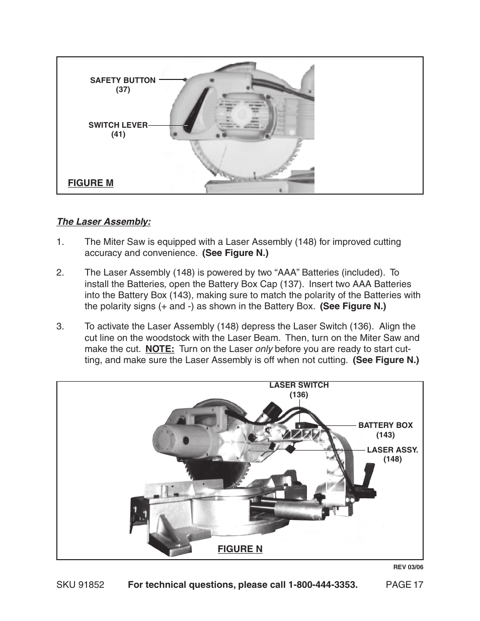 Harbor Freight Tools 91852 User Manual | Page 17 / 26