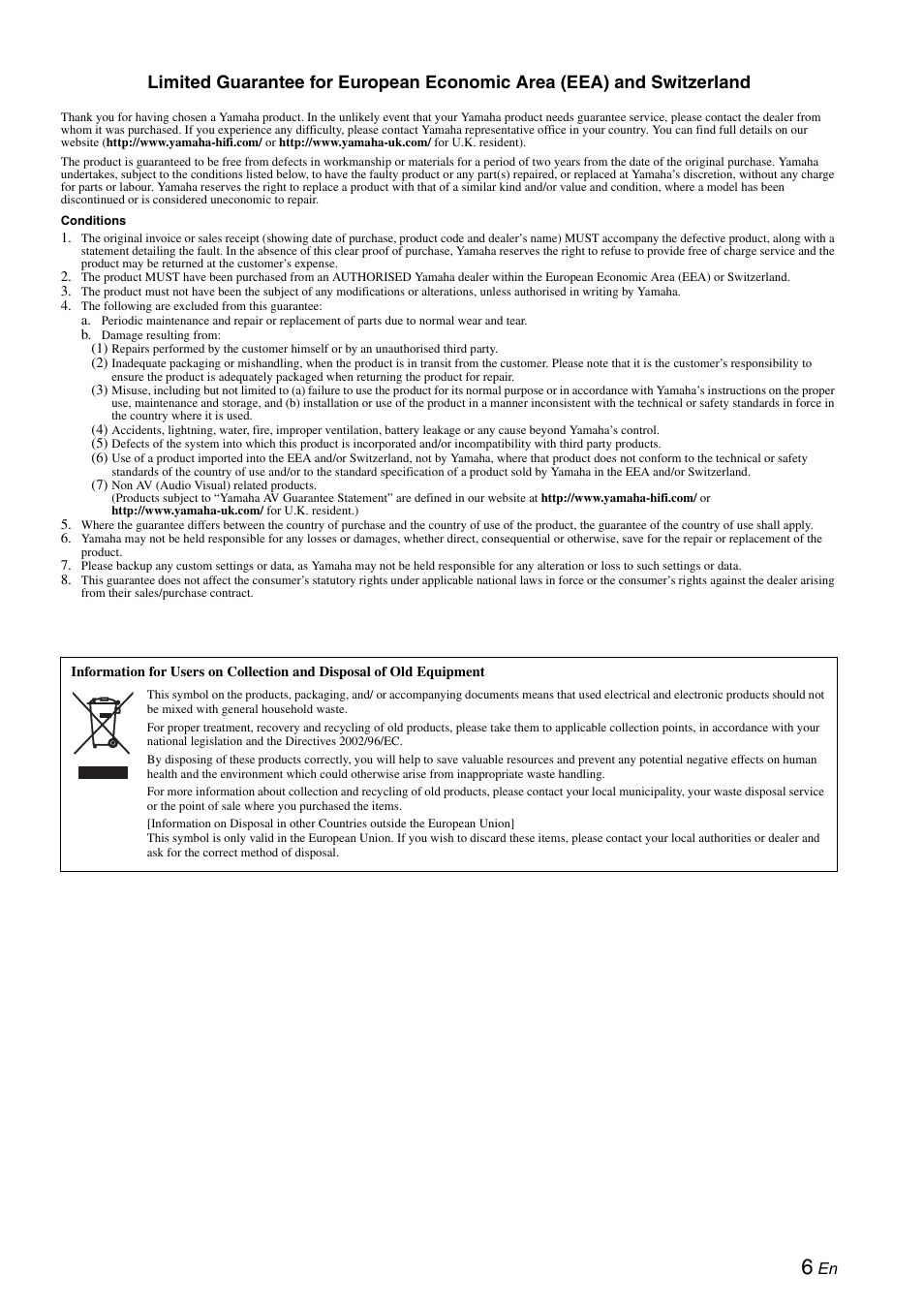 Yamaha Soavo-1 User Manual | Page 7 / 36