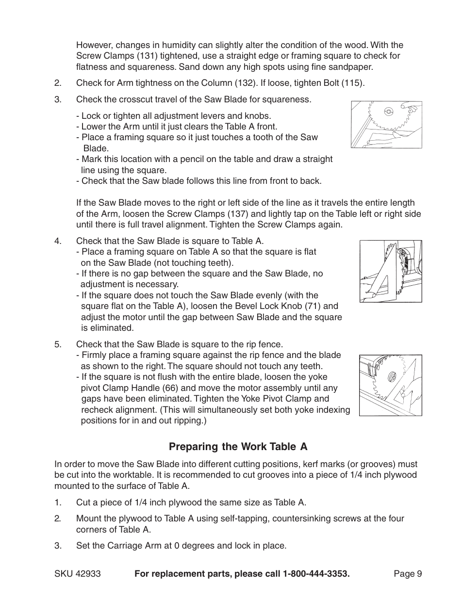 Harbor Freight Tools 42933 User Manual | Page 9 / 19