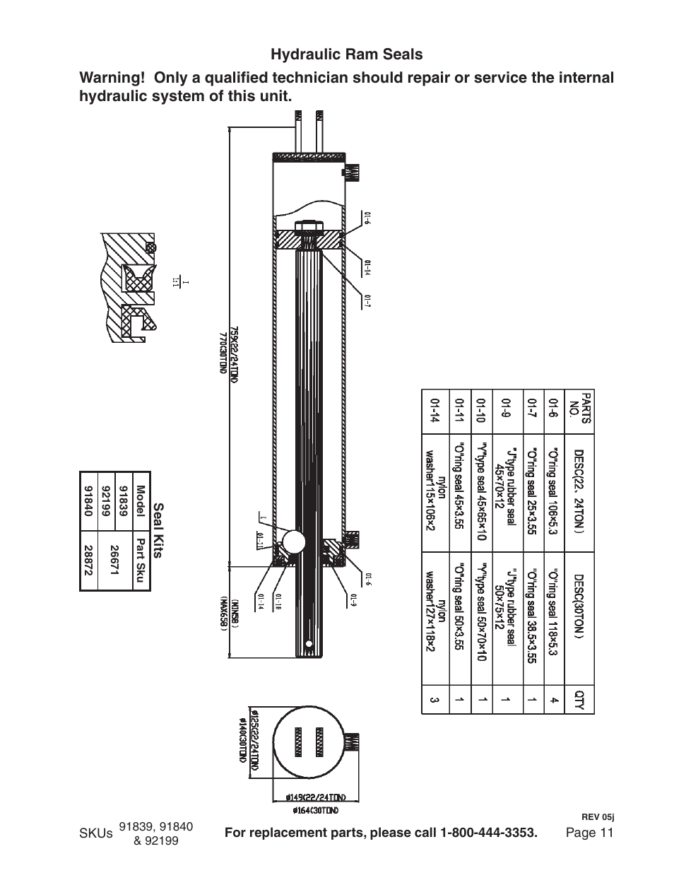 Harbor Freight Tools 91840 User Manual | Page 11 / 12